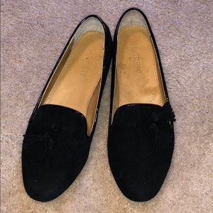 Loft black loafers